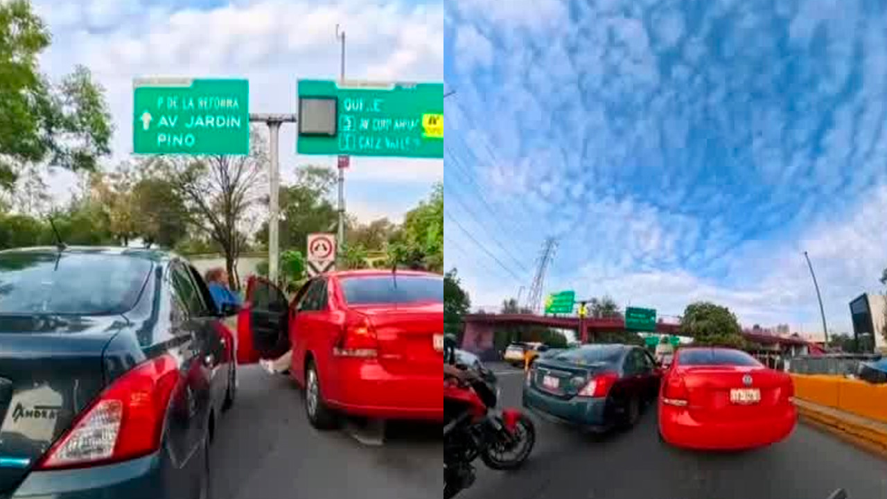 Conductores protagonizan pelea en plena vía sobre Circuito Interior en la GAM