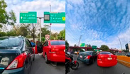Conductores protagonizan pelea en plena vía sobre Circuito Interior en la GAM