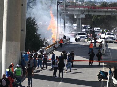 Cronología de la explosión de pipa en Iztapalapa.