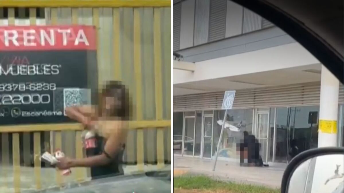 Detienen a mujer por dañar vehículos estacionados en Guadalupe, Nuevo León