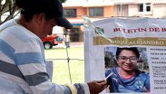 La fotografía de Hugo ha sido colocado en distintos puntos de Puebla a fin de agilizar la búsqueda del joven de 25 años de edad / Agencia Es Imagen