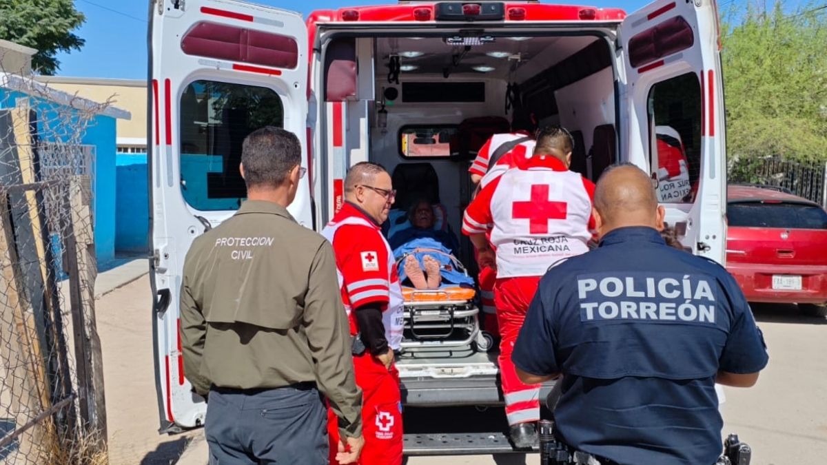 Su hija Gabriela, de 47 años, sufrió una descompensación por la fuerte impresión ante los hechos.