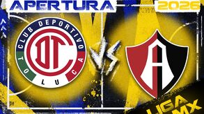 No te pierdas el enfrentamiento de Toluca ante Atlas