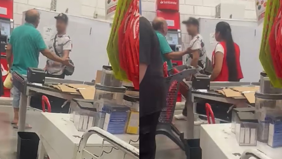 La pelea rápidamente se viralizó y generó una ola de comentarios en redes sociales.