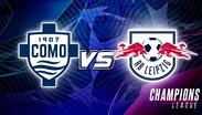 Como vs RB Leipzing se verán las caras en la primera jornada de la Champions League.