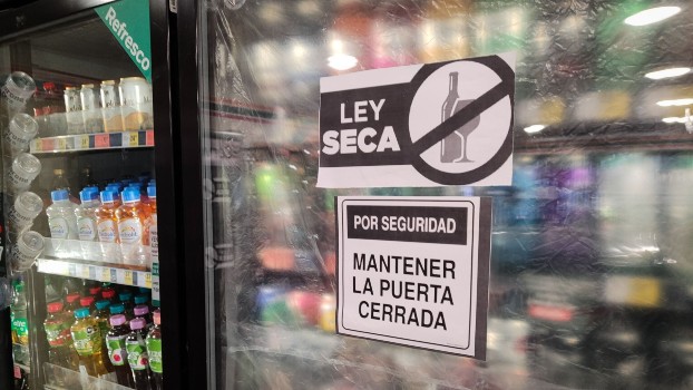 Autoridades de seguridad ciudadana emiten ley seca ante los festejos del 15 de septiembre.