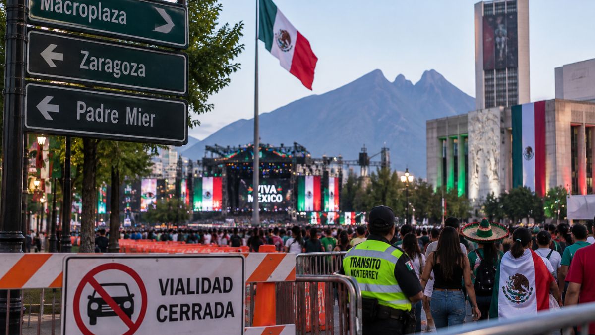 La concentración de asistentes también traerá consigo modificaciones a la circulación en los alrededores de la Macroplaza.