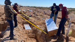 Las fosas fueron encontradas en el panteón San Rafael.| Especial