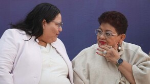 La presidenta de la Comisión Nacional de Elecciones de Morena, Citlalli Hernández, desmiente rumores.