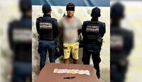 El detenido fue identificado como Manuel, de 42 años de edad.| Especial