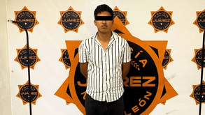 Hombre detenido tras persecución en Juárez NL
