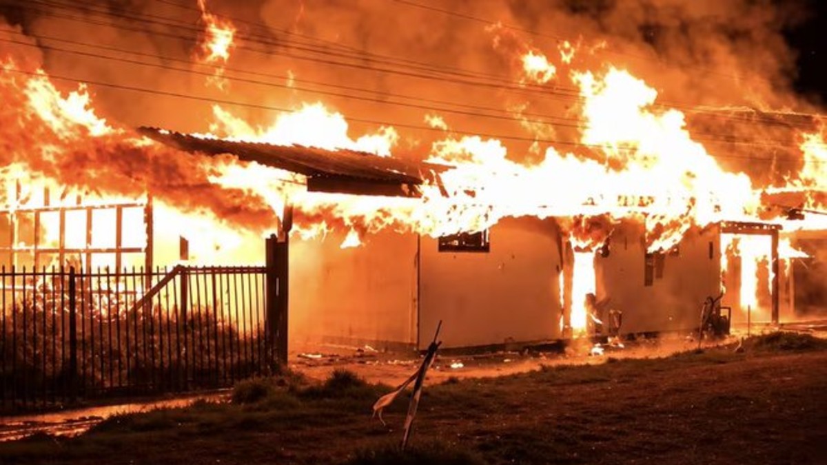 El incendió ocurrió en la estancia conocida como 'El Edén', en la comuna chilena de Pitrufquén