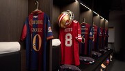 Los jugadores de Atlante y 49ers intercambiaron jerseys previo al partido contra Pachuca / @Atlante