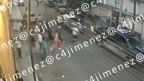 Una riña entre familiares se registró en plena vía pública en Iztacalco; el conflicto se originó por una presunta infidelidad.