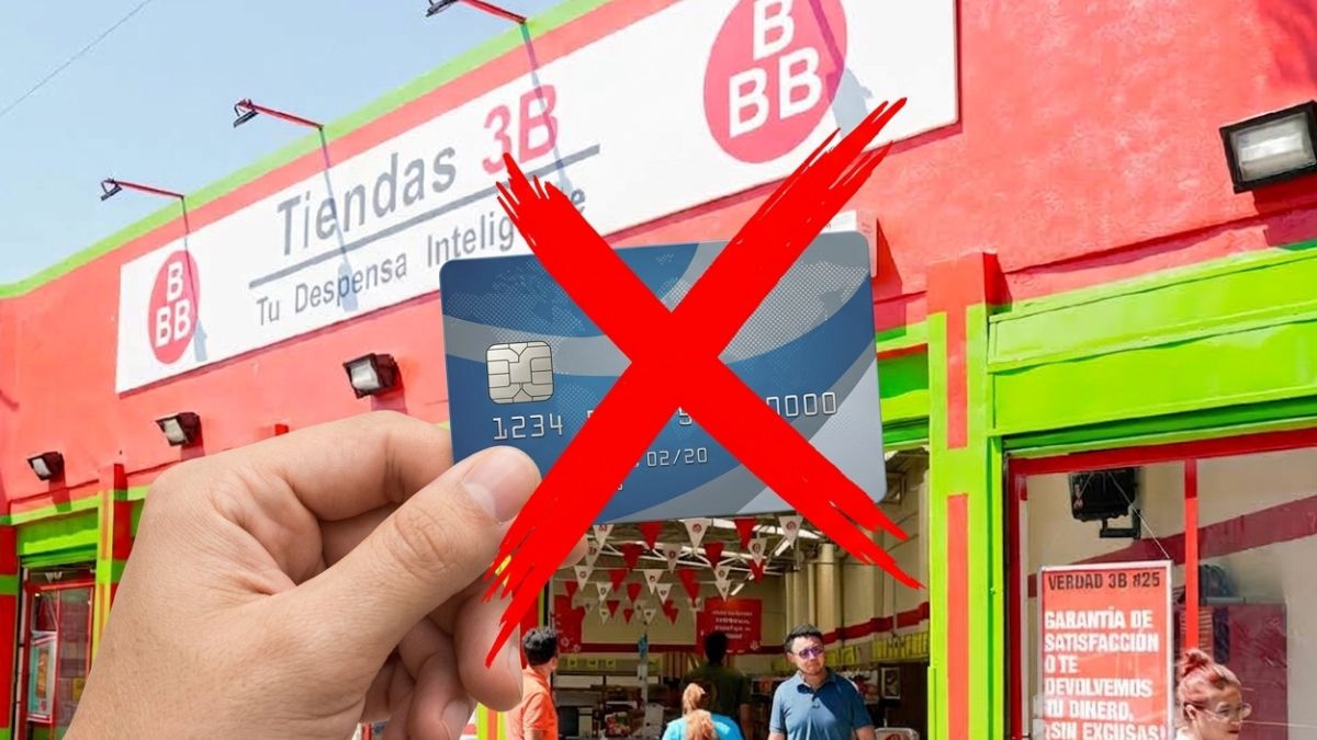 ¿Tiendas 3B ya no acepta pagos con tarjeta? Esto pasó en algunas sucursales de la cadena.