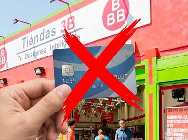 ¿Tiendas 3B ya no acepta pagos con tarjeta? Esto pasó en algunas sucursales de la cadena.