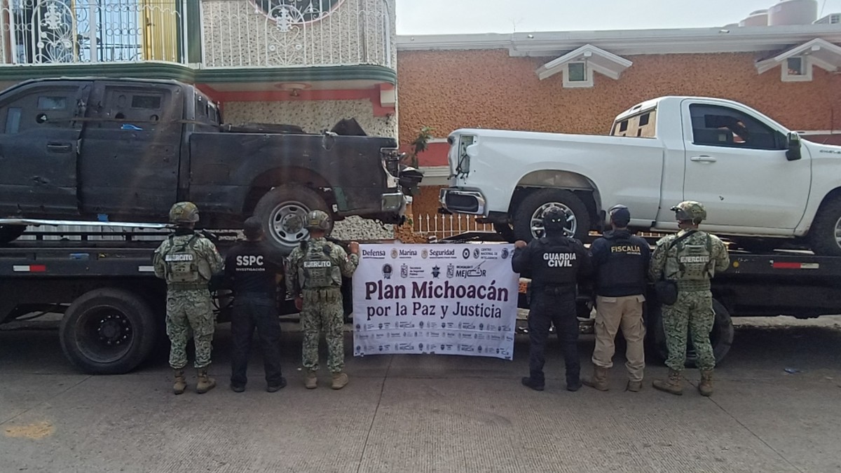 Los cateos fueron realizados en los municipios de Tocumbo y Tingüindín en Michoacán