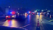 El hombre fue encontrado sin vida sobre la carpeta asfáltica.