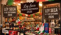Ley Seca por la celebración del Grito de Independencia | Generada con Gemini