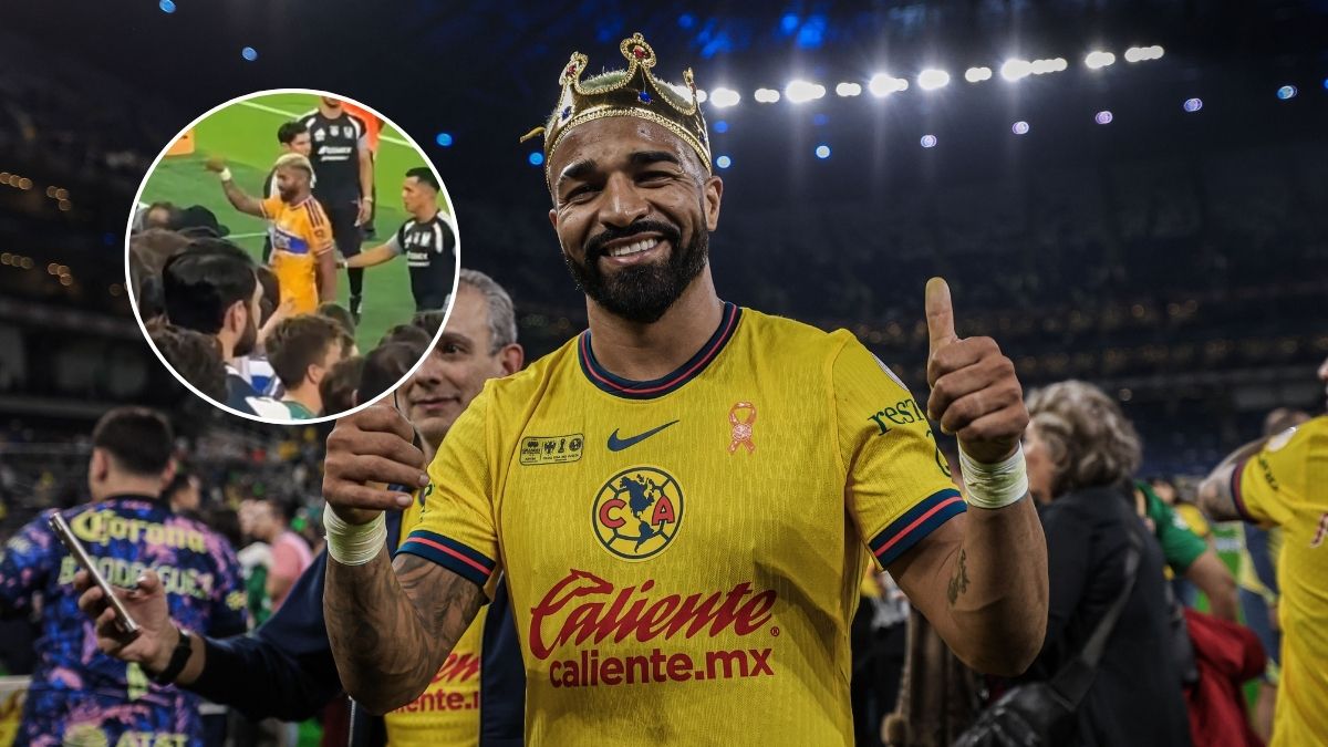 Rodrigo Aguirre salió campeón del Apertura 2024 con América en el Estadio de Monterrey.