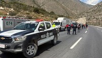 Los carriles de norte a sur permanecieron cerrados mientras se realizan las diligencias correspondientes.