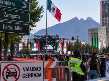 La concentración de asistentes también traerá consigo modificaciones a la circulación en los alrededores de la Macroplaza.