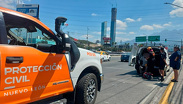 Monterrey: Hombre es atropellado en el cruce de Gonzalitos y Pablo González Garza