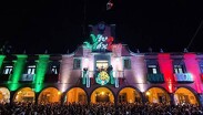 El Palacio de Gobierno se ilumina con los colores de la bandera de México durante el Grito de Independencia | Gobierno de Tlaquepaque