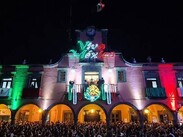 El Palacio de Gobierno se ilumina con los colores de la bandera de México durante el Grito de Independencia | Gobierno de Tlaquepaque