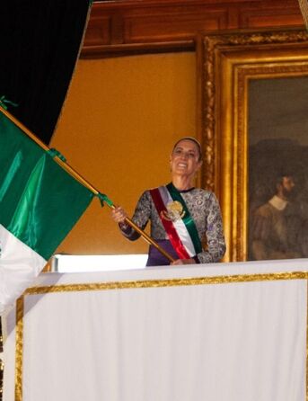 La presidenta Claudia Sheinbaum encabezará el Grito de Independencia el Zócalo CdMx.