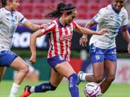 Después de un primer tiempo de terror, Chivas pudo acercarse en el marcador | Chivas Femenil vía Instagram