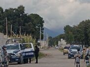 Zona en construcción del Parque Industrial Chachapa donde personal forense y ministerial realizó las diligencias