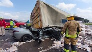 El accidente ocurrió al cruce con Nuevo Periférico, cerca del CEDIS de Farmacias Guadalajara | Protección Civil y Bomberos de Jalisco
