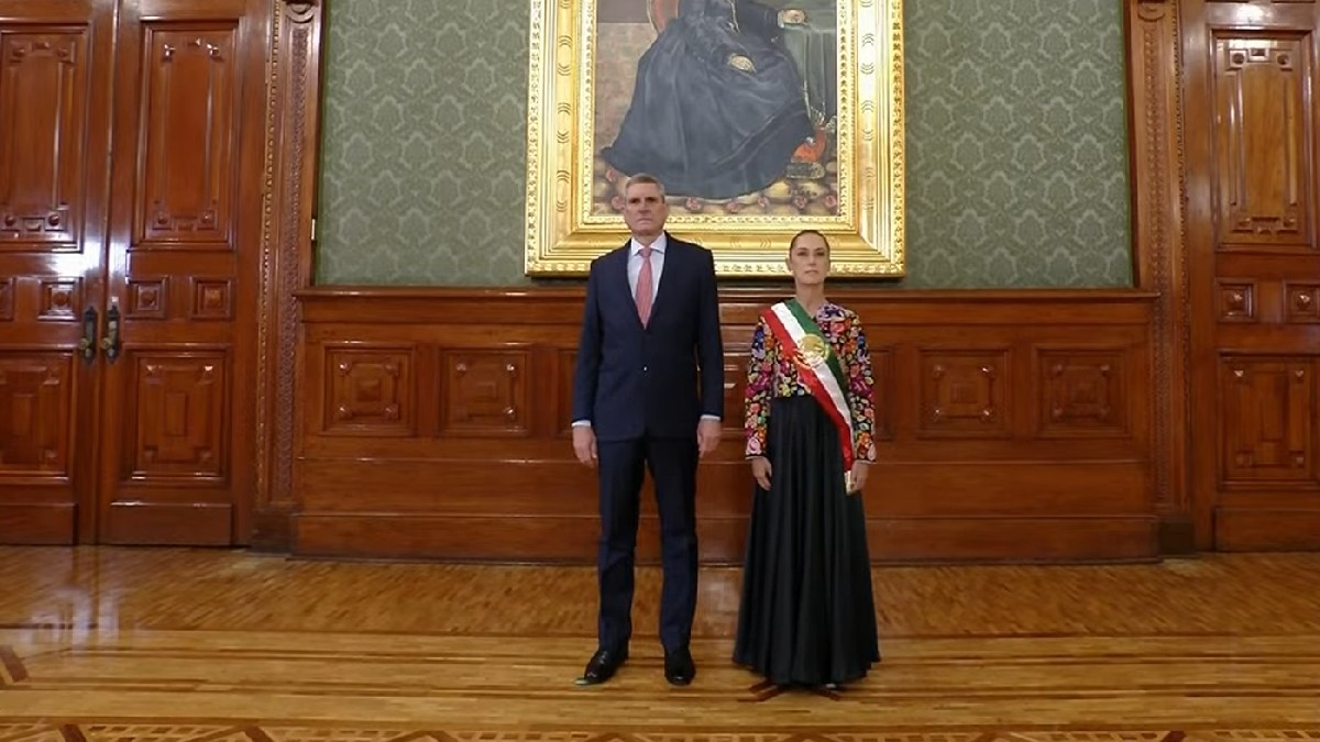 Así fue el vestido que Sheinbaum usó para su segundo Grito de Independencia.