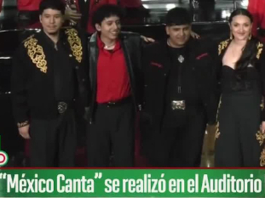 Banda El Recodo, los padrinos de "México Canta" en el Auditorio Nacional