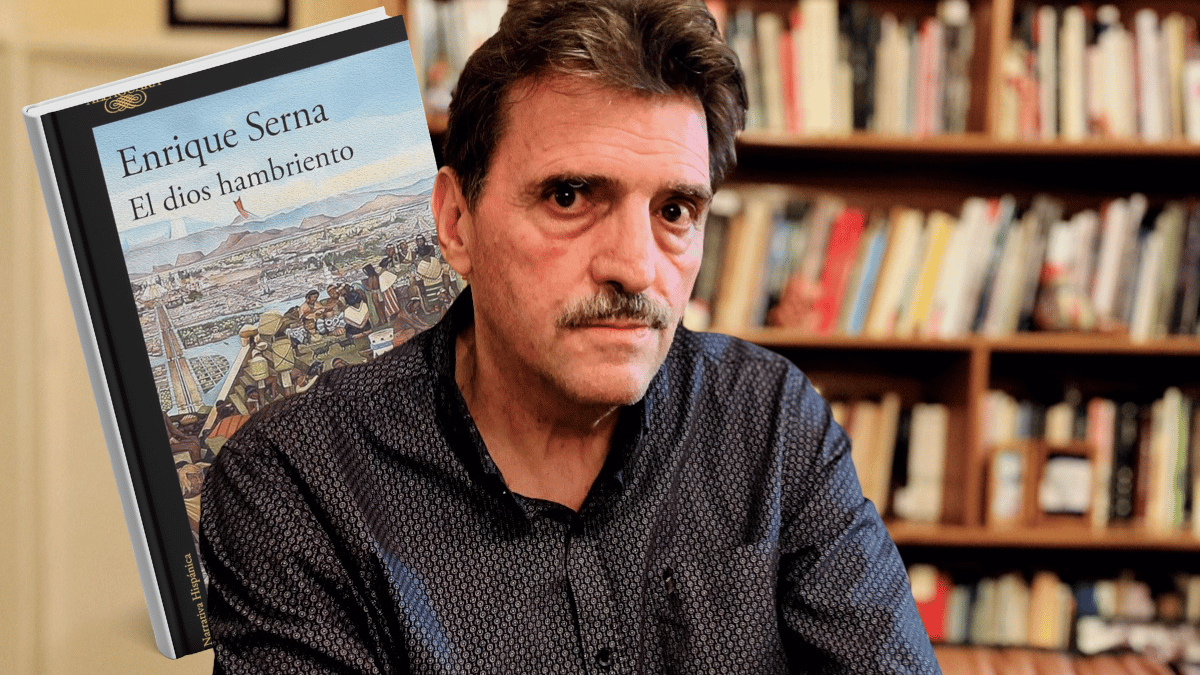 Enrique Serna presenta novela 'El Dios Hambriento'