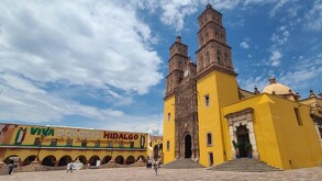 Grito de Independencia en Guanajuato.