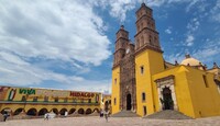 Grito de Independencia en Guanajuato.