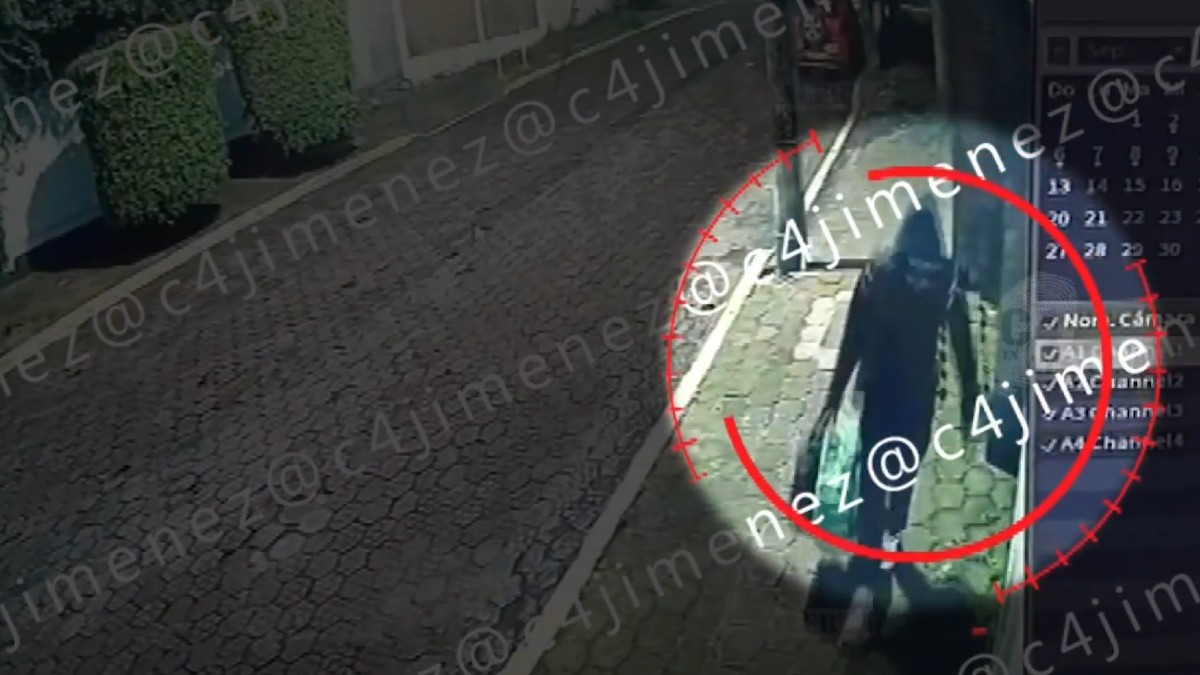 Revelan video del robo y homicidio de una mujer de 79 años en Álvaro Obregón.