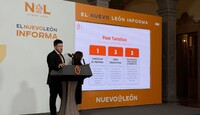 Samuel García dio el anuncio en el Nuevo León Informa.