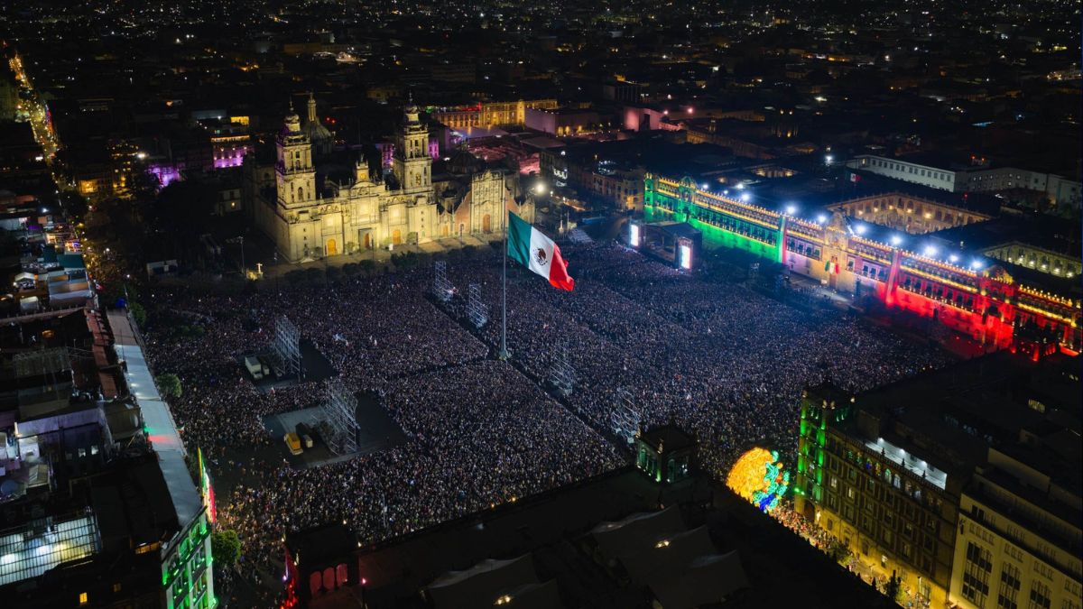 Sigue el Grito de Independencia en el Zócalo CdMx EN VIVO.
