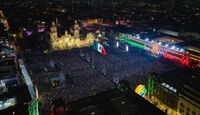 Sigue el Grito de Independencia en el Zócalo CdMx EN VIVO.