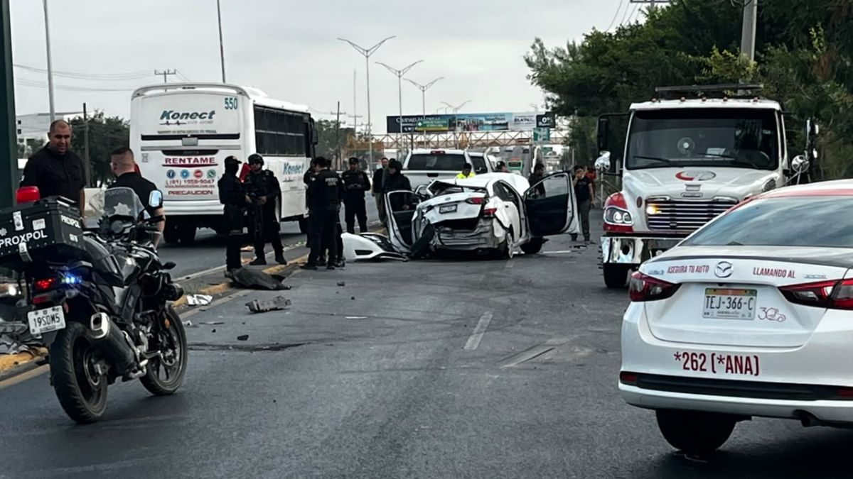 El accidente dejó como saldo a tres personas lesionadas.| Brandon Pereyra