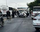 El accidente dejó como saldo a tres personas lesionadas.| Brandon Pereyra