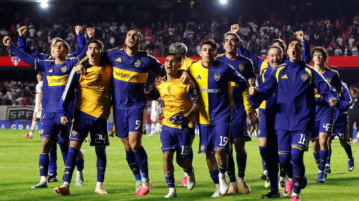 Boca Juniors enfrentará a un club de Brasil en las Semifinales de la Copa Sudamericana 2026 / Reuters