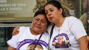 "Nuestras consignas nacieron del dolor y la denuncia, no para ornamentar un discurso oficial", indicaron las buscadoras de Puebla / Agencia Es Imagen