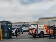 Cuerpos de rescate sofocaron la humareda sobre la avenida Juan Pablo II.
