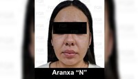 Tras su detención, la mujer fue canalizada al Ministerio Público Federal.