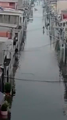 Fuertes lluvias inundan región de Sao Paulo