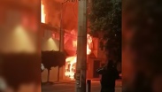 Un incendio provocado por pirotecnia en la GAM deja 14 perritos muertos.
